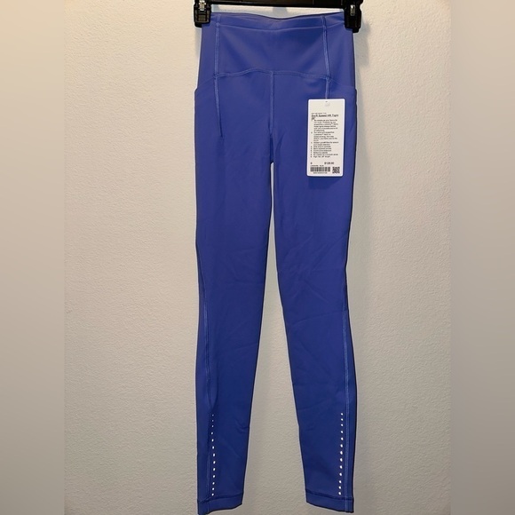NWT lululemon swift speed HR tight 28 wild indigo 0 yoga athleisure - Picture 2 of 13